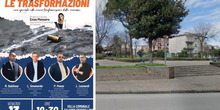 Caivano tra degrado, micro-criminalità e camorra: dibattito in villa comunale