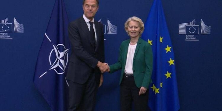 Drone russo su Lipsia, Von der Leyen e Rutte: “Non tollereremo attacchi, pronti a proteggerci”