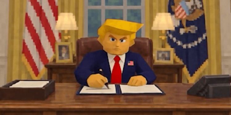 La Casa Bianca si traveste da Zelda: Trump diventa un videogioco social